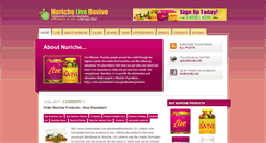 Desktop Screenshot of nuricheliverevive.com