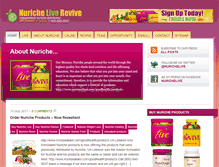 Tablet Screenshot of nuricheliverevive.com